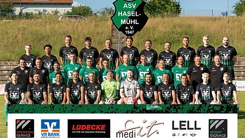 Mannschaftsfoto: Herren - 2. Mannschaft - ASV Haselmühl - Saison 26/27