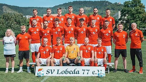 Mannschaftsfoto: Herren - 1. Mannschaft - SV Lobeda 77 - Saison 25/26
