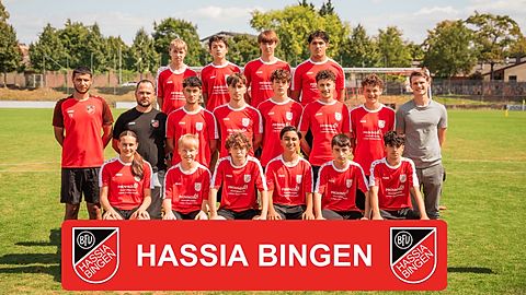 Mannschaftsfoto: B-Jugend (U17) II - BFV Hassia Bingen - Saison 25/26