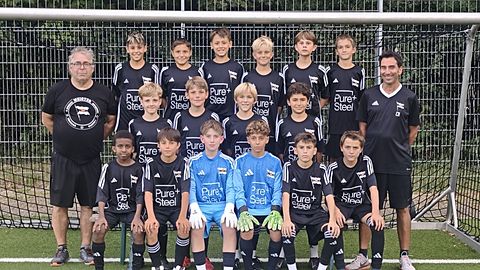 Mannschaftsfoto: D-Jugend (U13) II - SV Saar 05 - Saison 25/26