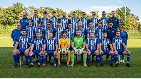 Mannschaftsfoto: Herren - 1. Mannschaft - SV Germania Mittweida 1897 - Saison 25/26