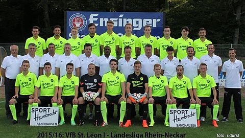 hintere Reihe v.l.n.r.: 
T. Laier, M. Kara, J. Ruck, P. Vogelbacher, J. Halter, M. Wickenheißer, E. Gräf, D. Meixner, F. Epp, C. Herbold
   
mittlere Reihe v.l.n.r.:
H. Lawinger (Präsident), P. Bollheimer (Vize-Präsident), M. Wolf (Jugendleiter), M. Kuhn (Abteilungsleiter Fussball), R. zur Wiedern (SPA), M. Straub (SPA), S. Schneider (TW-Trainer), R. Wagner (SPA), J. Späth (Physio), A. Weis (Co-Trainer), T. Thee (Co-Trainer), B. Schneider (Trainer)

sitzend v.l.n.r.:
T. Grün, O. Bitz, S. Durst, J. Merz, E. Willim, J. Bouchetob, C. Freund, H. Götzmann, C. Wayer

nicht auf dem Bild:
M. Swoboda, D. Engelmann, M. Anselmann, S. Just, H. Heist, M. Steeb