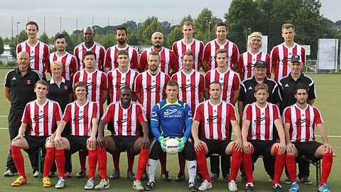 von oben links: Timmer J., Felline, Mateus, Atas, Kaplan, Helsper, Kienow,Timmer.L, Schmischke
von mitte links: Winiarz, Timmer G., Apak, Bläß, Wiemer, Camps, Kaiser, Becker, Schmitt
von unten links: Roder, Halpaus, Fanga-Essindi, Oestmann, Wendeler, Menzler, Sen
Es fehlen: Durukanli, Brinkmann, Frießem