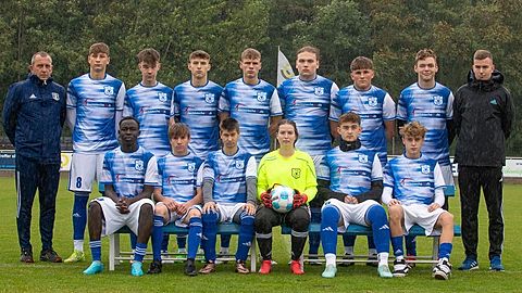 Mannschaftsfoto: A-Jugend (U19) - FSV Blau-Weiß Wriezen - Saison 25/26
