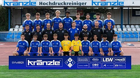 Mannschaftsfoto: B-Jugend (U17) II - FV Illertissen - Saison 26/27