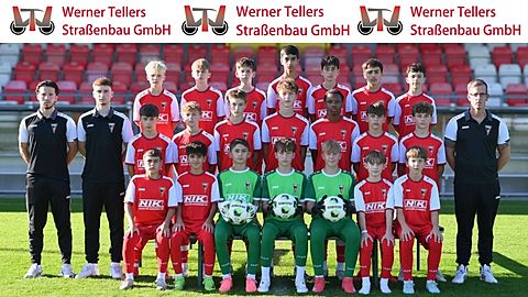 Mannschaftsfoto: C-Jugend (U14) - FC Wegberg-Beeck - Saison Herbst 25