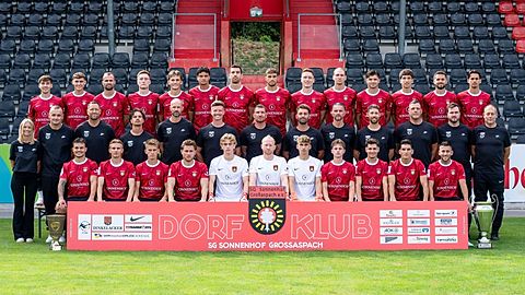 Mannschaftsfoto: Herren - 1. Mannschaft - SG Sonnenhof Großaspach - Saison 26/27