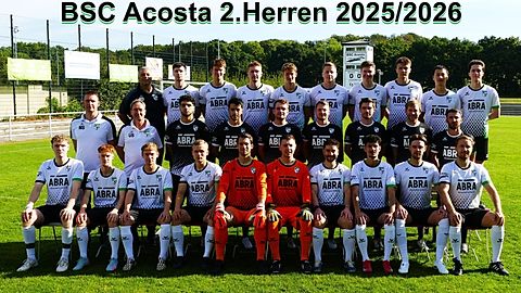 Mannschaftsfoto: Herren - 2. Mannschaft - BSC Acosta - Saison 25/26