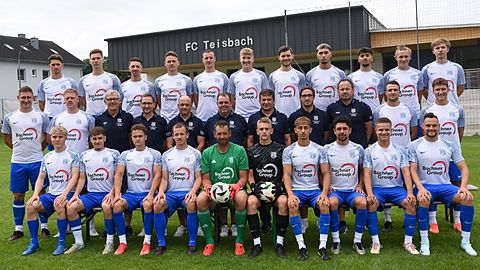 Mannschaftsfoto: Herren - 1. Mannschaft - FC Teisbach - Saison 25/26