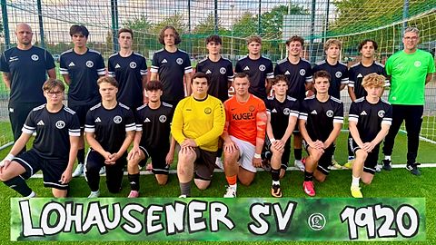 Mannschaftsfoto: A-Jugend (U19) - Lohausener SV - Saison Herbst 26