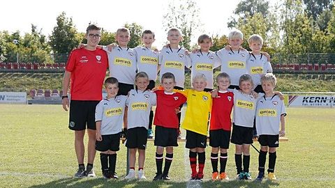 Die F-Jugend Jahrgang 2011 des SV Allmersbach; Saison 2018/19.