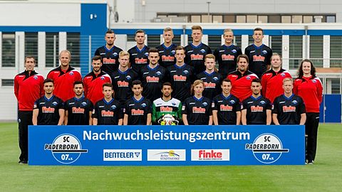 Hintere Reihe von links: Anton Safonov, Admir Saric, Thomas Specht, Hendrik Brauer, Igor Safonov, Ron Schallenberg.

Mittlere Reihe von links: NLZ-Leiter Florian Fulland, Trainer Christoph Müller, Co-Trainer Christopher John, Lukas Jostmann, Marcel Salokat, Julian Linnemann, Paul Nitsch, Torwart-Trainer Alexander Becker, Teambetreuer Christoph Hachmeier, Physiotherapeutin Jessica Brockmeier.

Untere Reihe von links: Dardan Karimani, Mustafa Dogan, Alex Wall, Sergio Pinto, Dominique Soethe, Max Teipel, Nils Köhler, Cagatay Karaca, Lasse Fischer-Riepe.