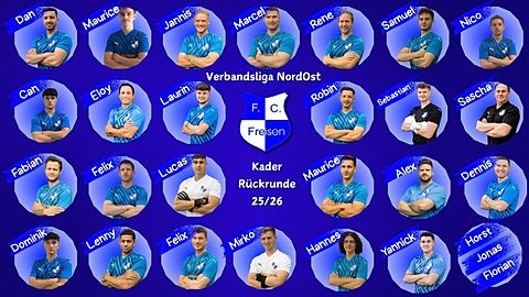 Mannschaftsfoto: Herren - 1. Mannschaft - FC Freisen - Saison 25/26