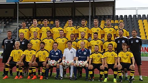 Hintere Reihe von links: Kai Rümmele, Marvin Burkert, Raphael Klein, Pascal Hopf, Sebastian König, Andrey Nagumanov, Tim Messner, Tobias Hertfelder, Stephan Ilgenfritz
Mittlere Reihe von links: Torwart-Trainer Marco Schmitt, Betreuer Alexander Maneth, Hannes Wolf, Tim Hertfelder, Daniel Probst, Michael Gebhardt, Jörg Munz, Anil Öztürk, Samuel Helming, Co-Trainer Michael Deininger, Trainer Oliver Schwerin
Vordere Reihe von links: Marcel Hossner, Karim Arfaoui, Daniele Hüttl, Peter Renk, Valentin Wolf, Thomas Weiß, Mert Sipahi, Matthias Gaugel, Matthias Gronbach