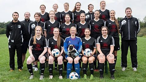 h.v.l.: Steffi, Tita, Jana, Christina, Maddy, Sina
m.v.l.: Trainer Guido, Physio Chris, Tami, Deike, Nati, Denise, Paula, Sarah, Trainer Uwe
v.v.l.: Fenja, Darja, Lena mit Molly, Nicole, Ramona

Es fehlen:
Alina, Anna, Caro, Finni, Ilka, Jasmin, Kathi, Kimi, Lara M., Lara R., Lisa, Salomé, Thee