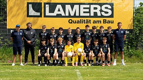 Mannschaftsfoto: C-Jugend (U14) - Germania Lich-Steinstraß - Saison Frühjahr 26	