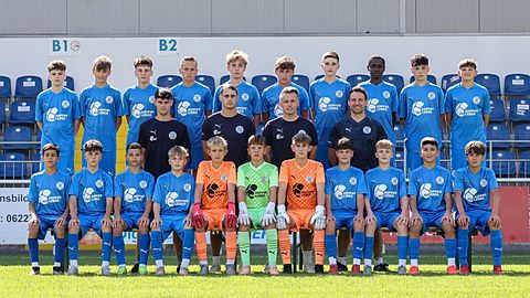 Mannschaftsfoto: C-Jugend (U15) II - FC-Astoria Walldorf - Saison 25/26