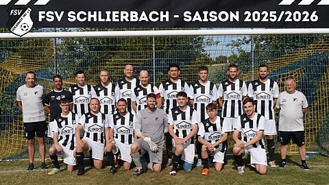 Mannschaftsfoto: Herren - 1. Mannschaft - FSV Schlierbach - Saison 25/26