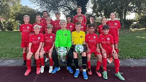 Mannschaftsfoto Saison 2025/2026