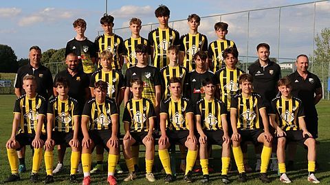 Mannschaftsfoto: B-Jugend (U17) - FC Leibersdorf - Saison 26/27