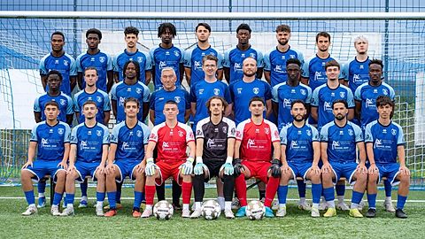 Mannschaftsfoto: Herren - 1. Mannschaft - FC Blo-Wäiss Medernach - Saison 25/26