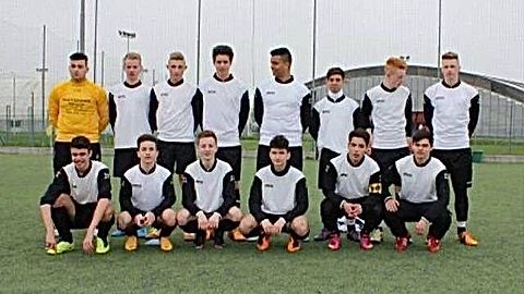 Obere Reihe: Leonardo Tufaro, Marvin Prante, Vincenzo Genovese, Claudio Gangi, Nour-Eddine Bekkalli, Onur Dalgic, Dennis Derks, Marc Brodrück Untere Reihe: Omar Yunis. Melih-Can Yesil, Rashit Asllani, Burak Killit, Florian Gallucci, Nico Irsen