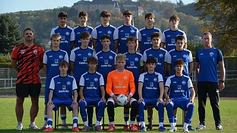 Mannschaftsfoto: B-Jugend (U17) - Blankenburger FV - Saison 26/27