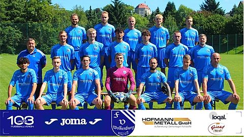Mannschaftsfoto: Herren - 1. Mannschaft - FV Wolkenburg - Saison 25/26