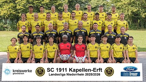 1.Herren SC Kapellen-Erft Kader 2025/2026