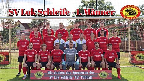 Mannschaftsfoto: Herren - 1. Mannschaft - SV Lokomotive Schleife - Saison 25/26