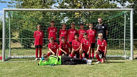 Mannschaftsfoto: D-Jugend (U13) - VfB Oberweimar - Saison 25/26