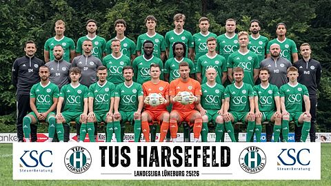 Mannschaftsfoto: Herren - 1. Mannschaft - TuS Harsefeld - Saison 25/26