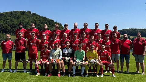 Mannschaftsfoto: Herren-Reserve - SV-DJK Karlsbach - Saison 25/26