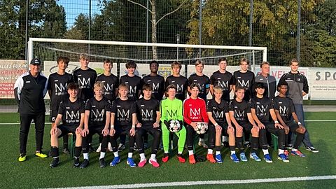 Mannschaftsfoto: B-Jugend (U17) - TSV Nieukerk - Saison 26/27