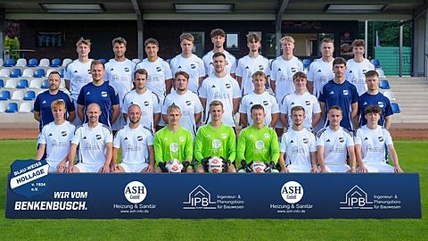 Mannschaftsfoto: Herren - 2. Mannschaft - Blau-Weiss Hollage - Saison 26/27