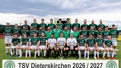 Mannschaftsfoto: Herren - 1. Mannschaft - TSV Dieterskirchen - Saison 26/27