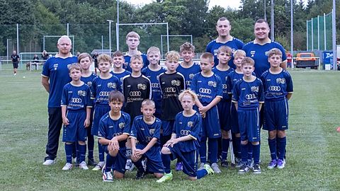 Mannschaftsfoto: D-Jugend (U13) - SV Alemania Riestedt - Saison Herbst 25