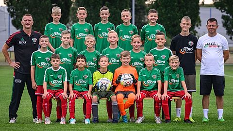 Mannschaftsfoto: D-Jugend (U12) - Union 1861 Schönebeck - Saison 25/26