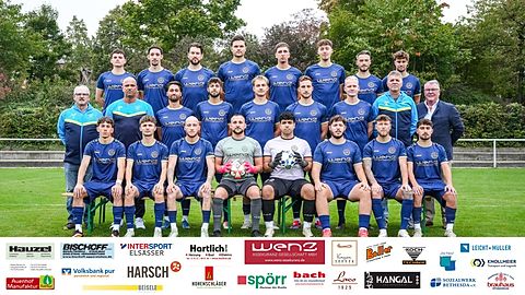 Mannschaftsfoto: Herren - 1. Mannschaft - 1. FC Bauschlott - Saison 25/26