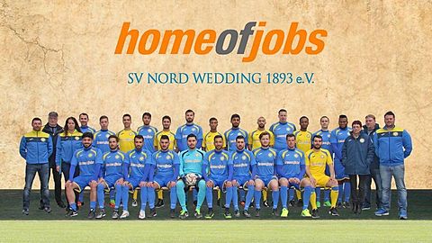 Home of jobs ist Hauptsponsor beim SV Nord Wedding 1893 e.V.