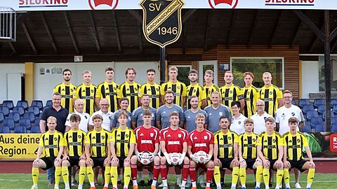 Mannschaftsfoto: Herren - 1. Mannschaft - SV Kirchanschöring - Saison 26/27