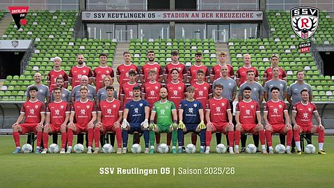 Mannschaftsfoto: Herren - 1. Mannschaft - SSV Reutlingen - Saison 25/26