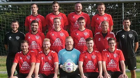 Mannschaftsfoto: Herren - 1. Mannschaft - FC Weinsheim - Saison 26/27