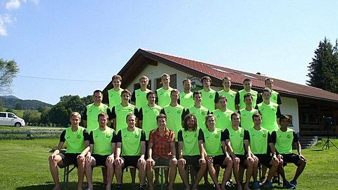 Mannschaftsbild: WSV Unterammergau