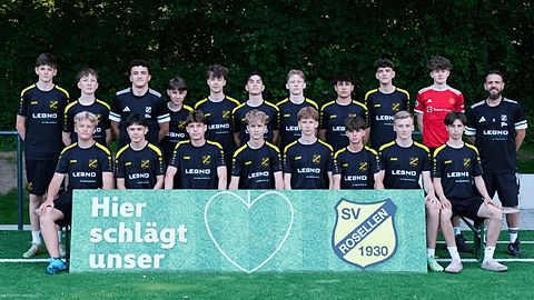 Mannschaftsfoto: A-Jugend (U19) - SV Rosellen - Saison Herbst 26