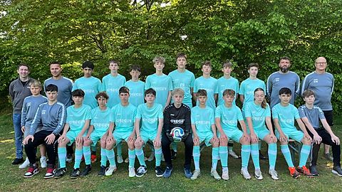 Mannschaftsfoto: C-Jugend (U15) - TSV Welden - Saison Herbst 26