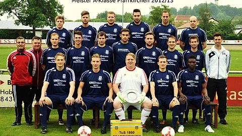 Meistermannschaft der A-Klasse Pfarrkirchen 2012/13