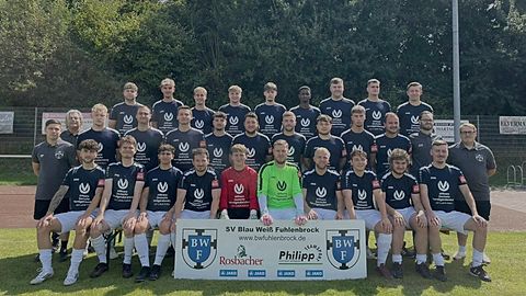 Mannschaftsfoto: Herren - 4. Mannschaft - Blau-Weiß Fuhlenbrock - Saison 25/26