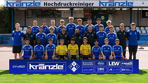 Mannschaftsfoto: C-Jugend (U14) II - FV Illertissen - Saison 26/27