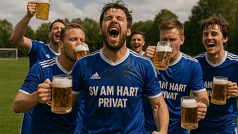 Mannschaftsfoto: Herren - 2. Mannschaft - SV Am Hart München - Saison 25/26